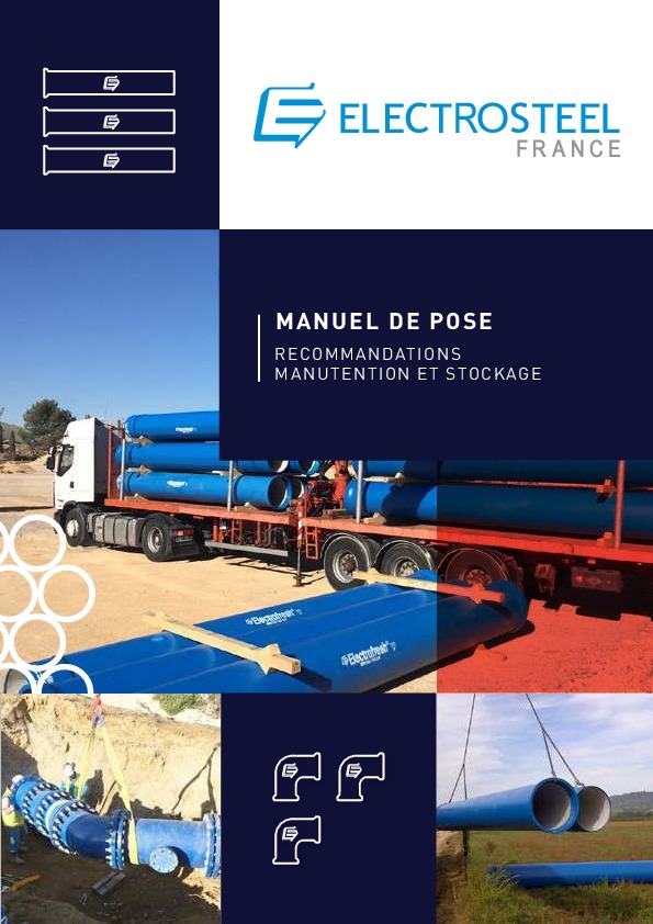 Image du document pdf : Electrosteel - Manuel de pose-compressed  