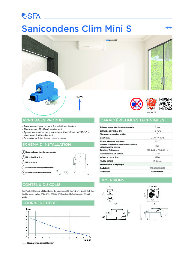 Image du document pdf : sanicondens-clim-mini-s-product-sheet-2023-fr  