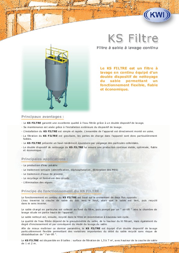 Image du document pdf : Présentation KSfilter  