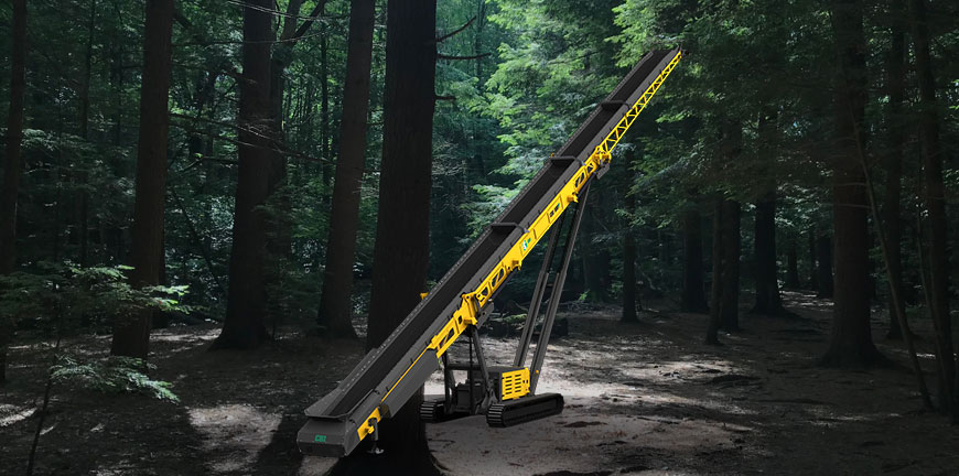 TC100 Portable Stacker Conveyor