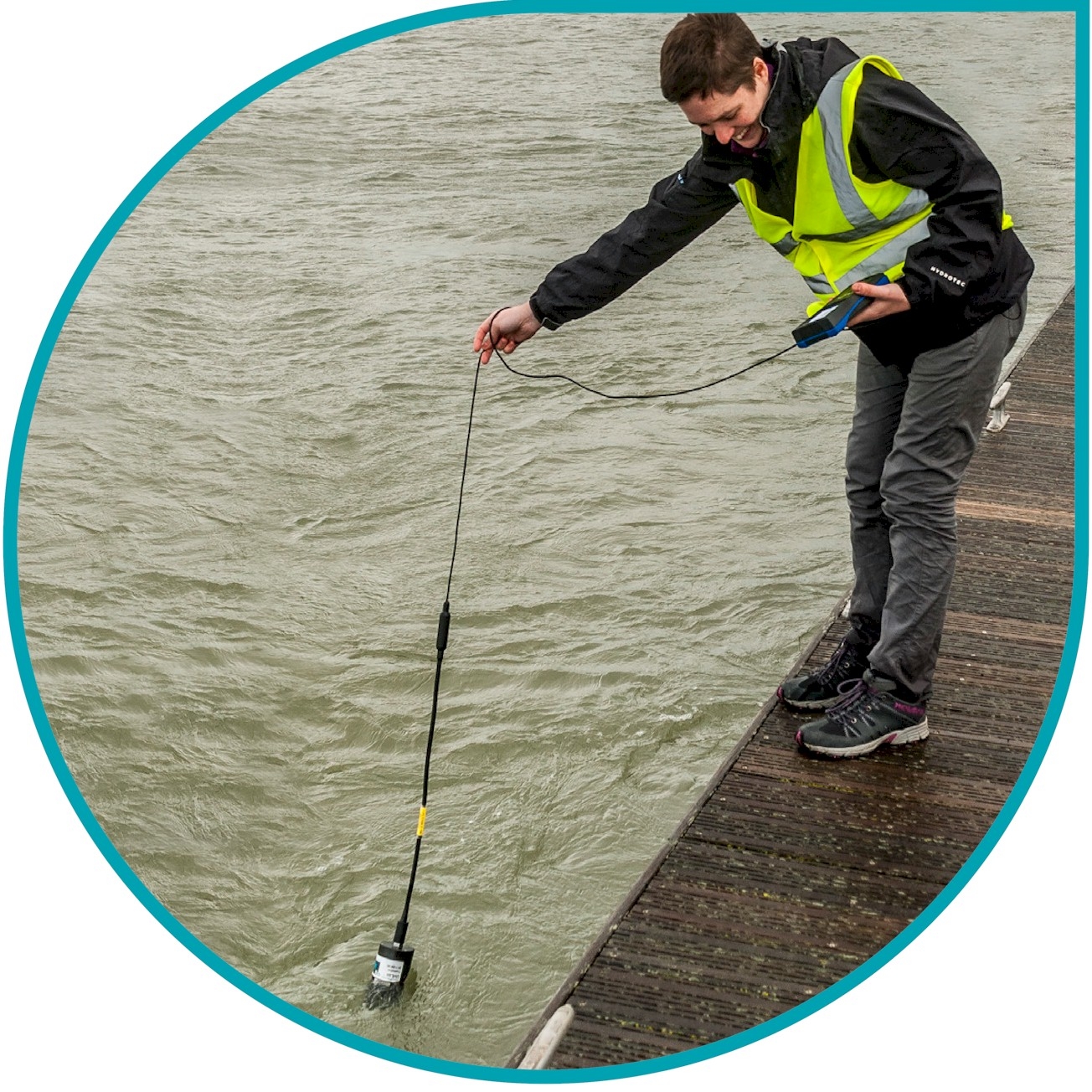 Détection d'hydrocarbures avec l'OilWader