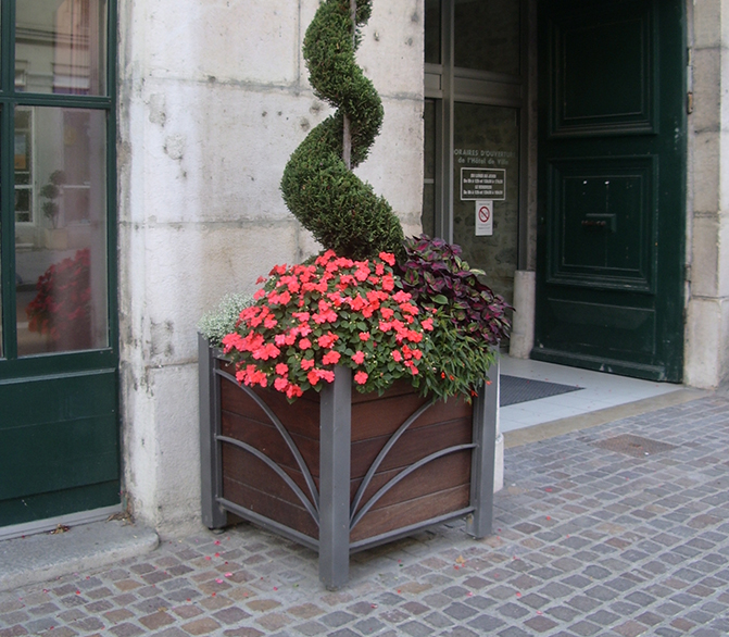 Bac à fleurs Rayon de soleil 