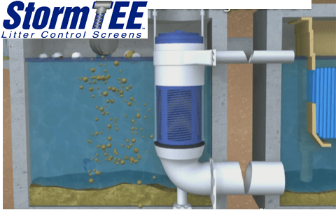 StormTEE ® : Contrôle des déchets 