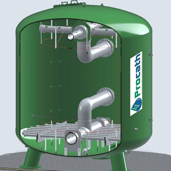Filtre Acier à Plancher avec Protection Cathodique PROCATH